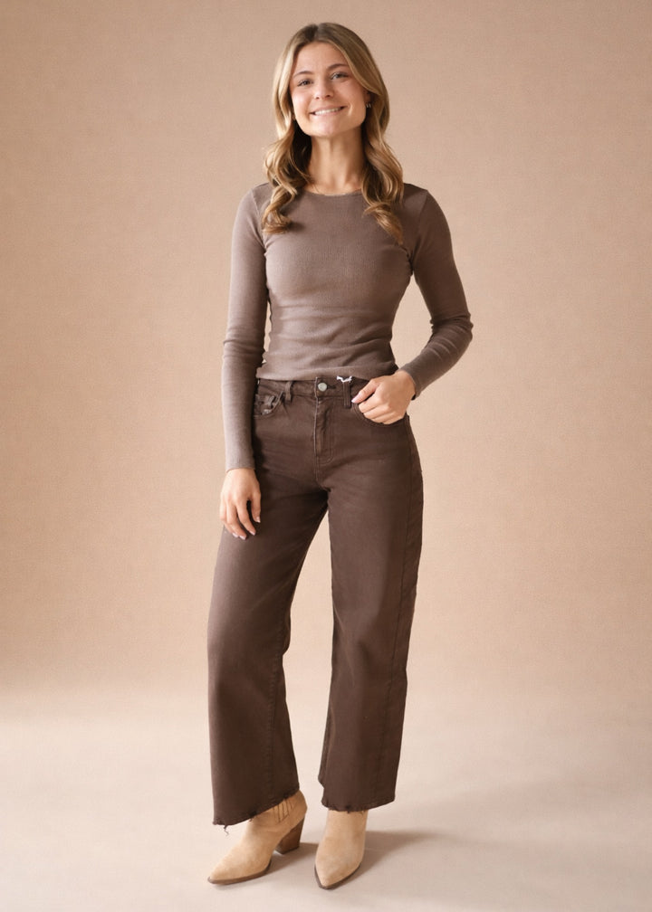 The Brownstone Barrel Jean