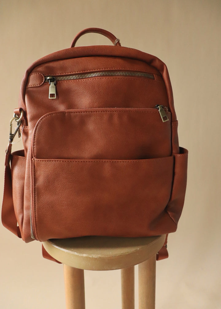 Willa Backpack: Tan