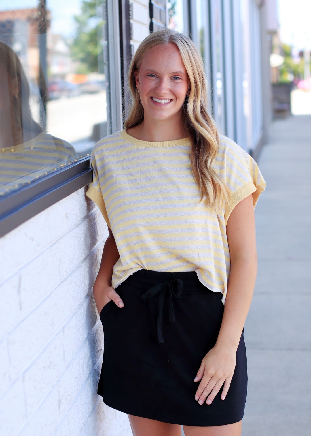 The Honey Stripe Top