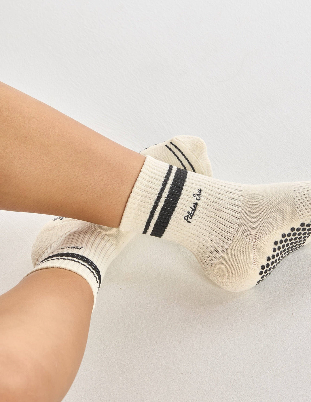 The Pilates Era Grip Sock in Black