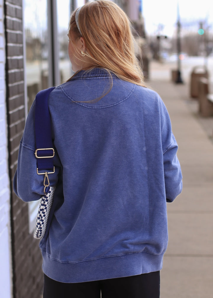 Heirloom Wash Snap Pullover