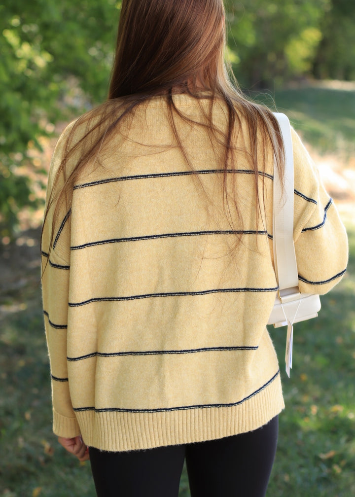 Marigold Stripe Sweater