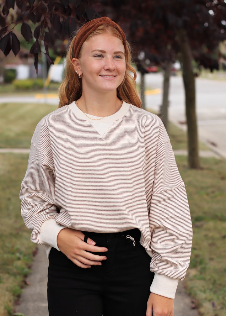 The Ecru Camel Pullover