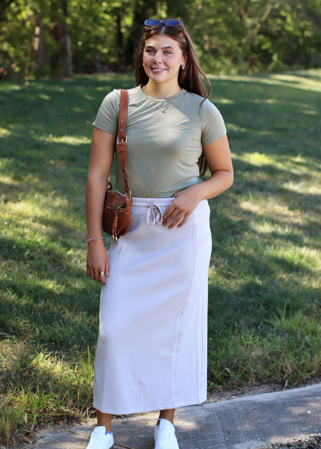 CloudSoft Maxi Skirt