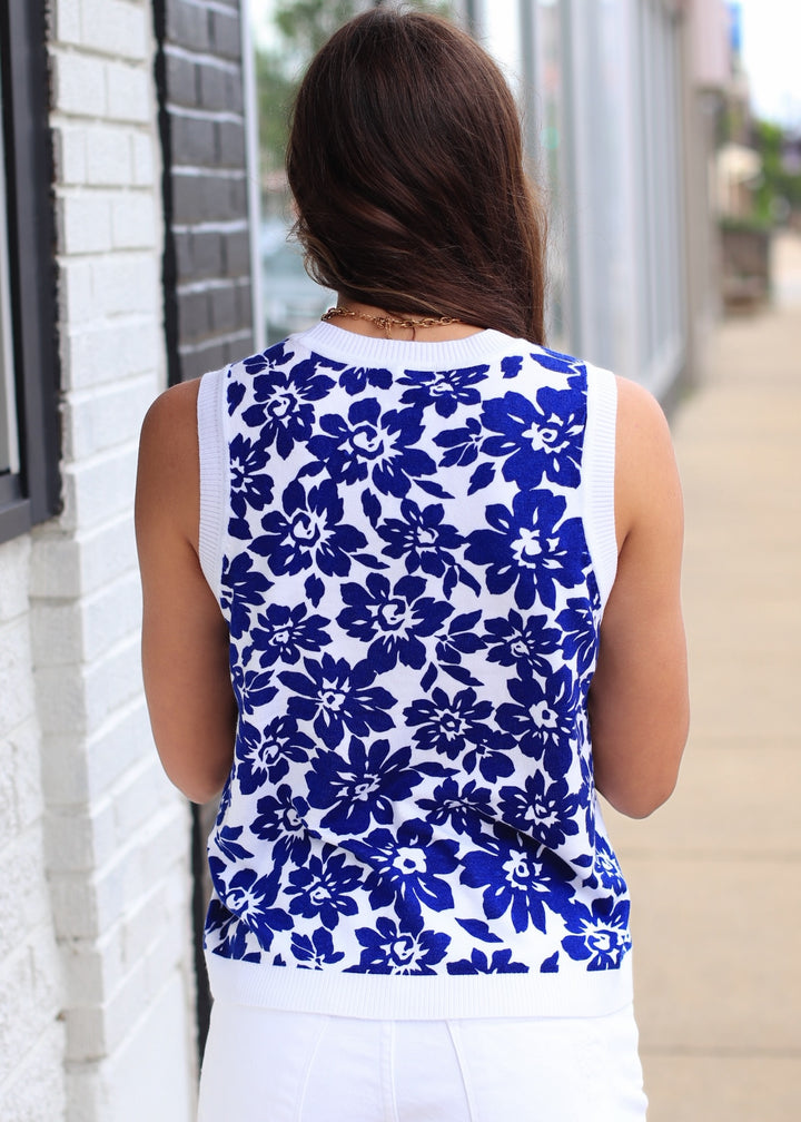 The Hampton Floral Tank