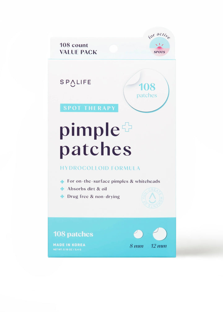Spot Therapy Hydrocolloid Pimple Patches - 108 Patches