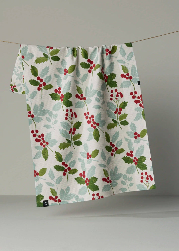 Holly Lane Luxe Kitchen Towel - Holiday 2026