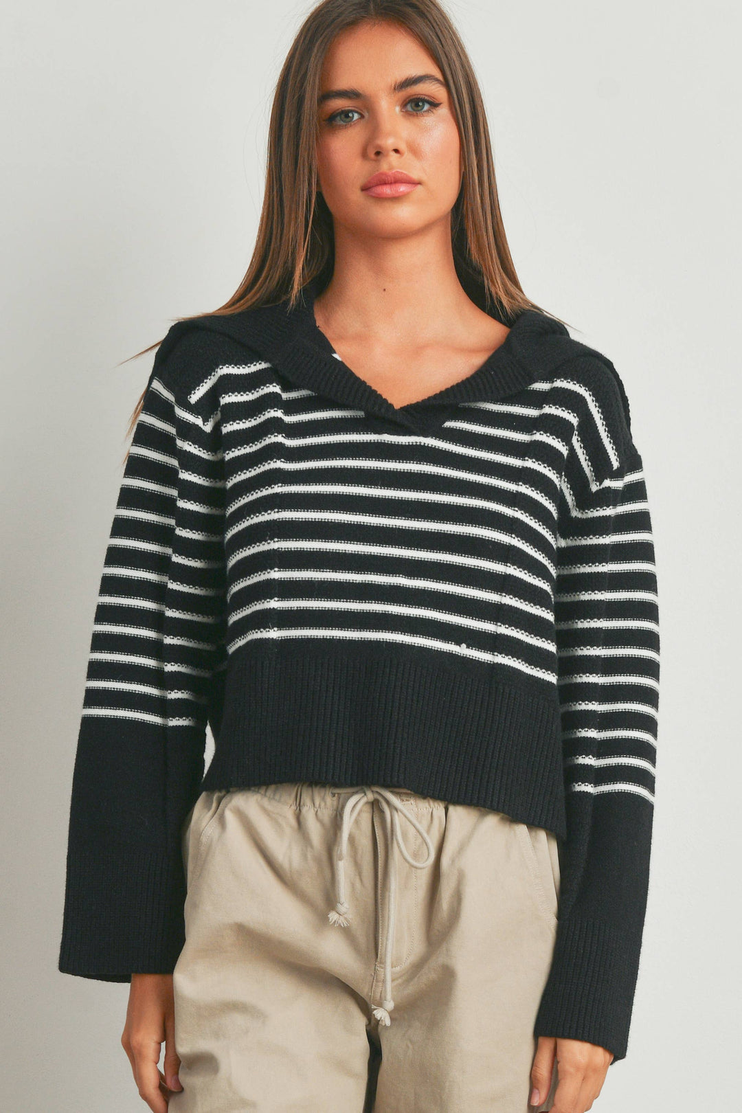 The Birchwood Striped Sweater