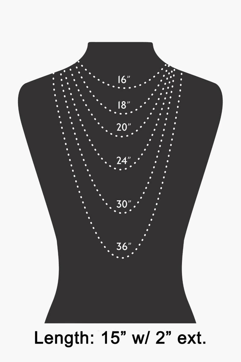 Dainty Metallic Knot Layered Chain Necklace