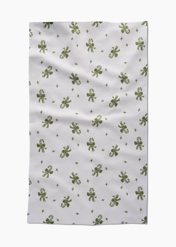 Candy Canes For You Tea Towel