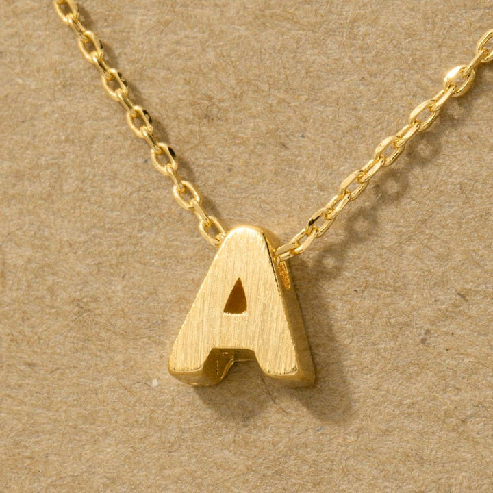 Initial Pendant Necklace