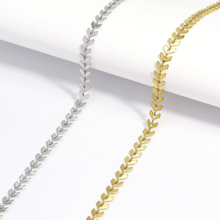 The Vanta Chevron Chain Necklace