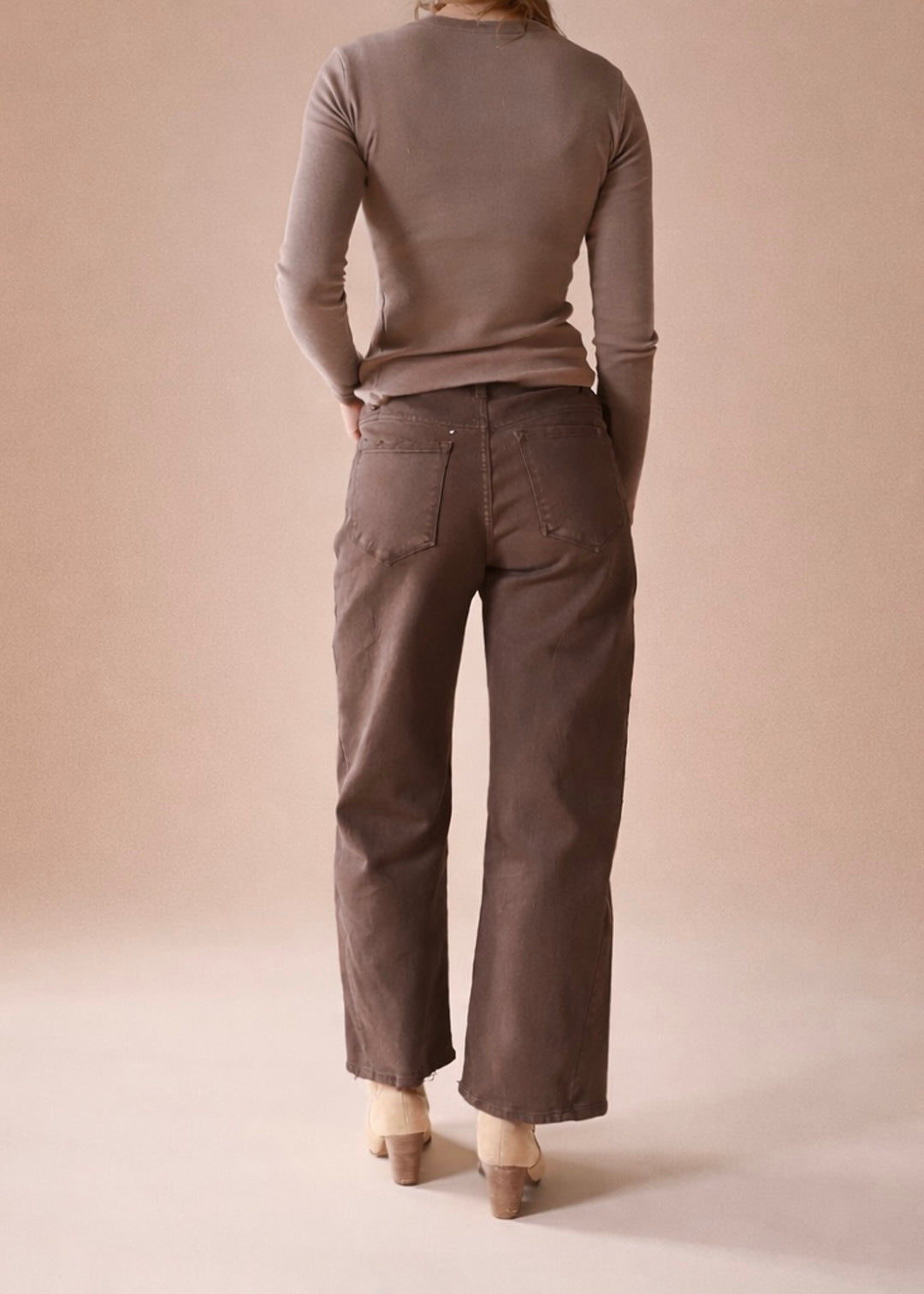 The Brownstone Barrel Jean