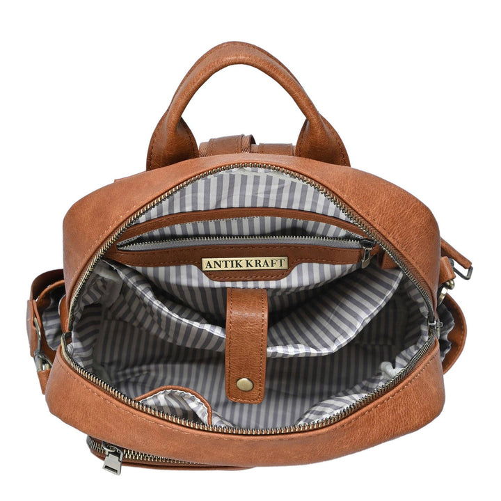 Willa Backpack: Tan