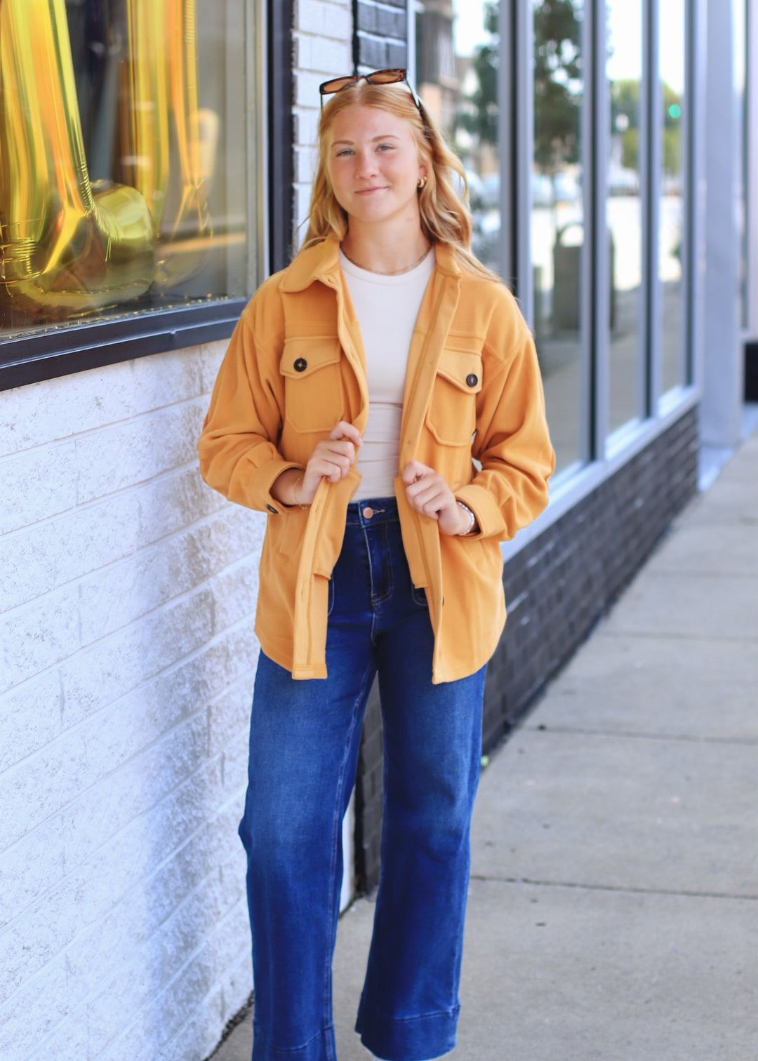 Honey Hue Fleece Jacket