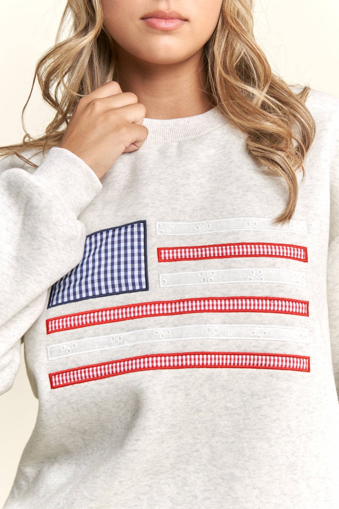 USA Applique Sweatshirt