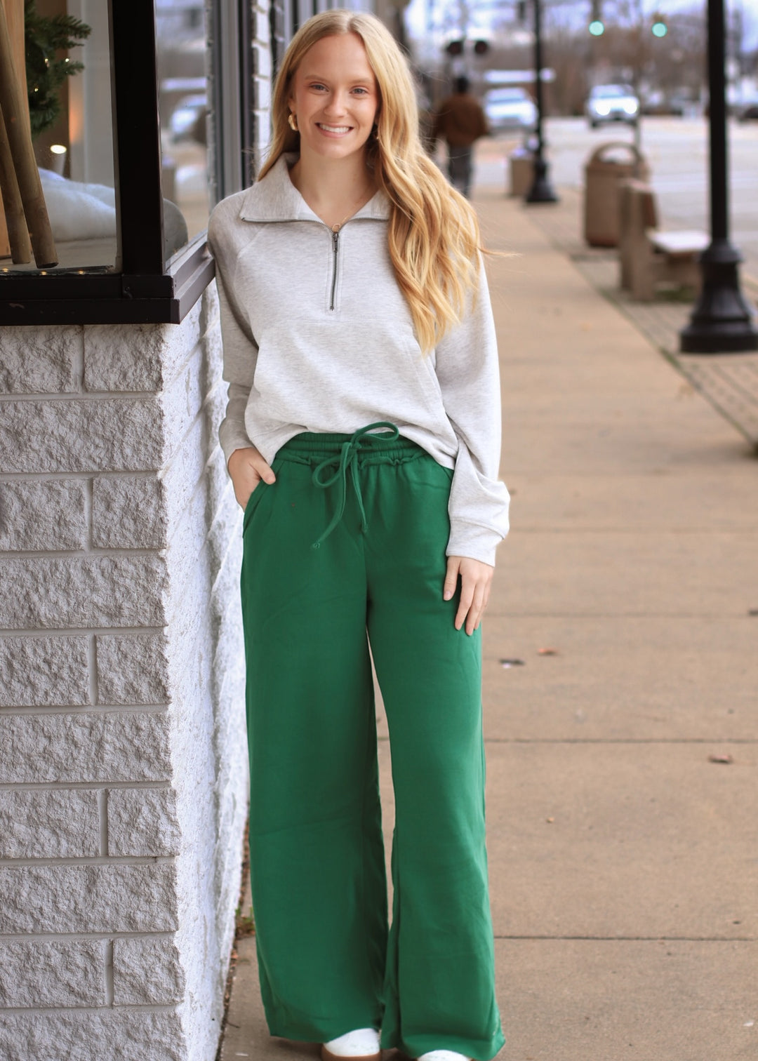 DOORBUSTER The Nest Lounge Pant - Dark Green