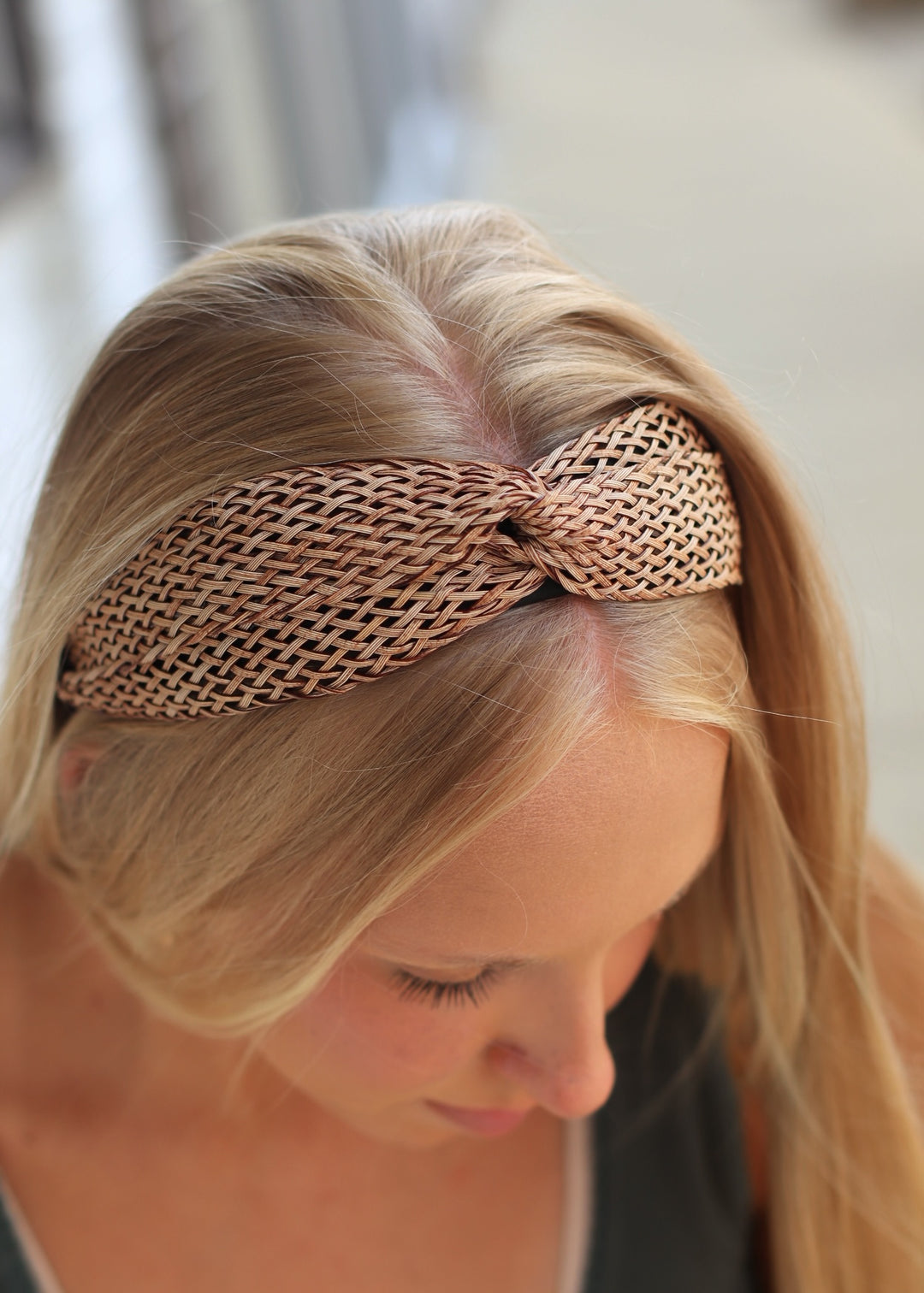 Simple Knotted Braided Headband