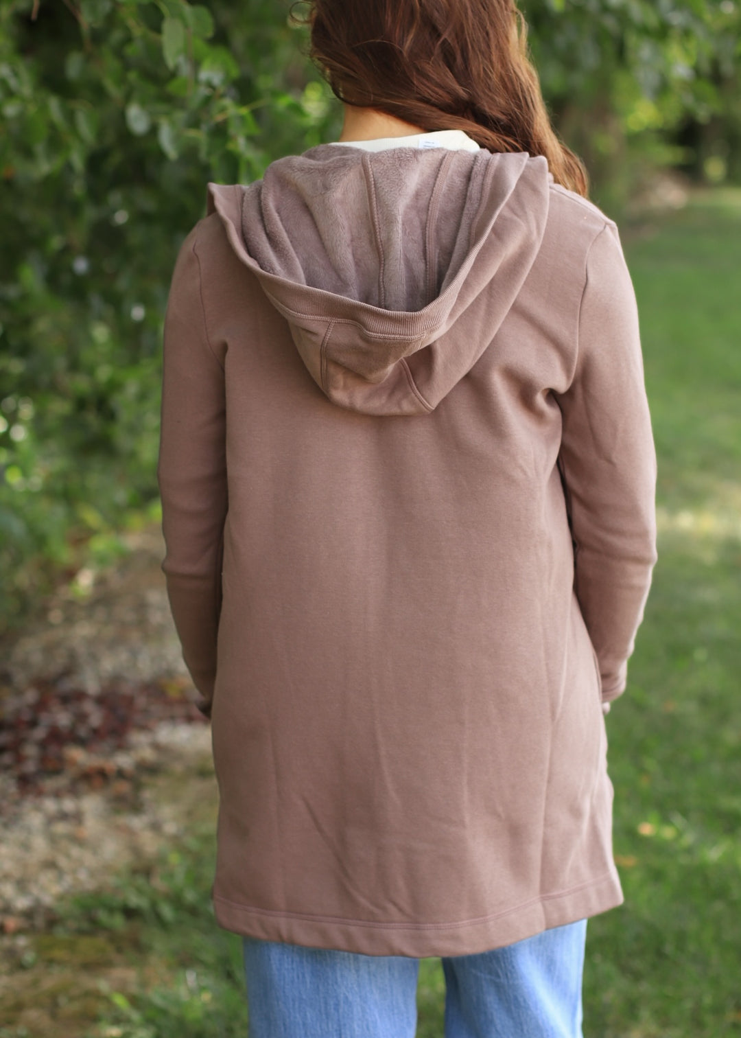 Iron Brown Butter Fleece Hoodie Cardigan