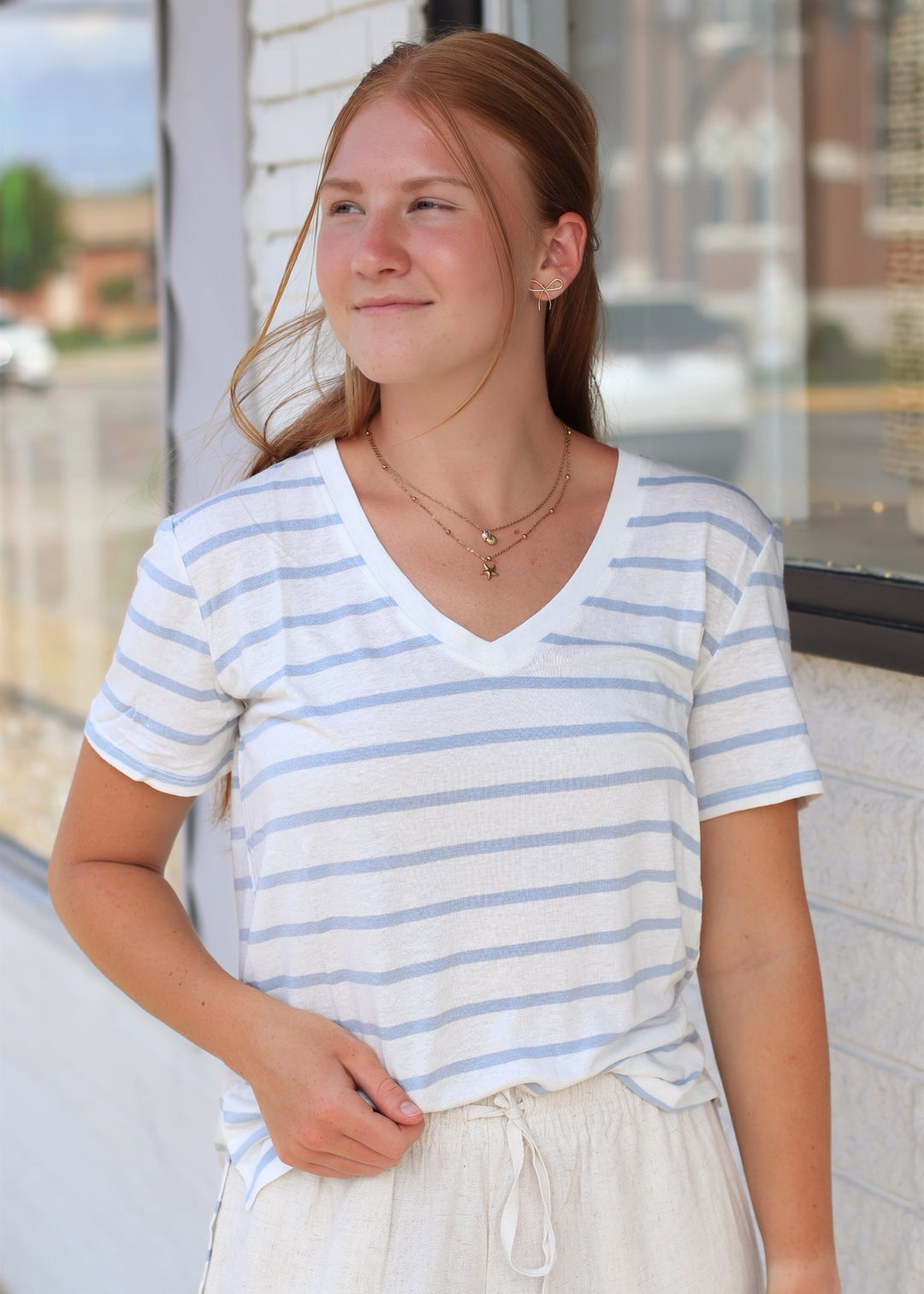 The Shore Thing Striped Tee