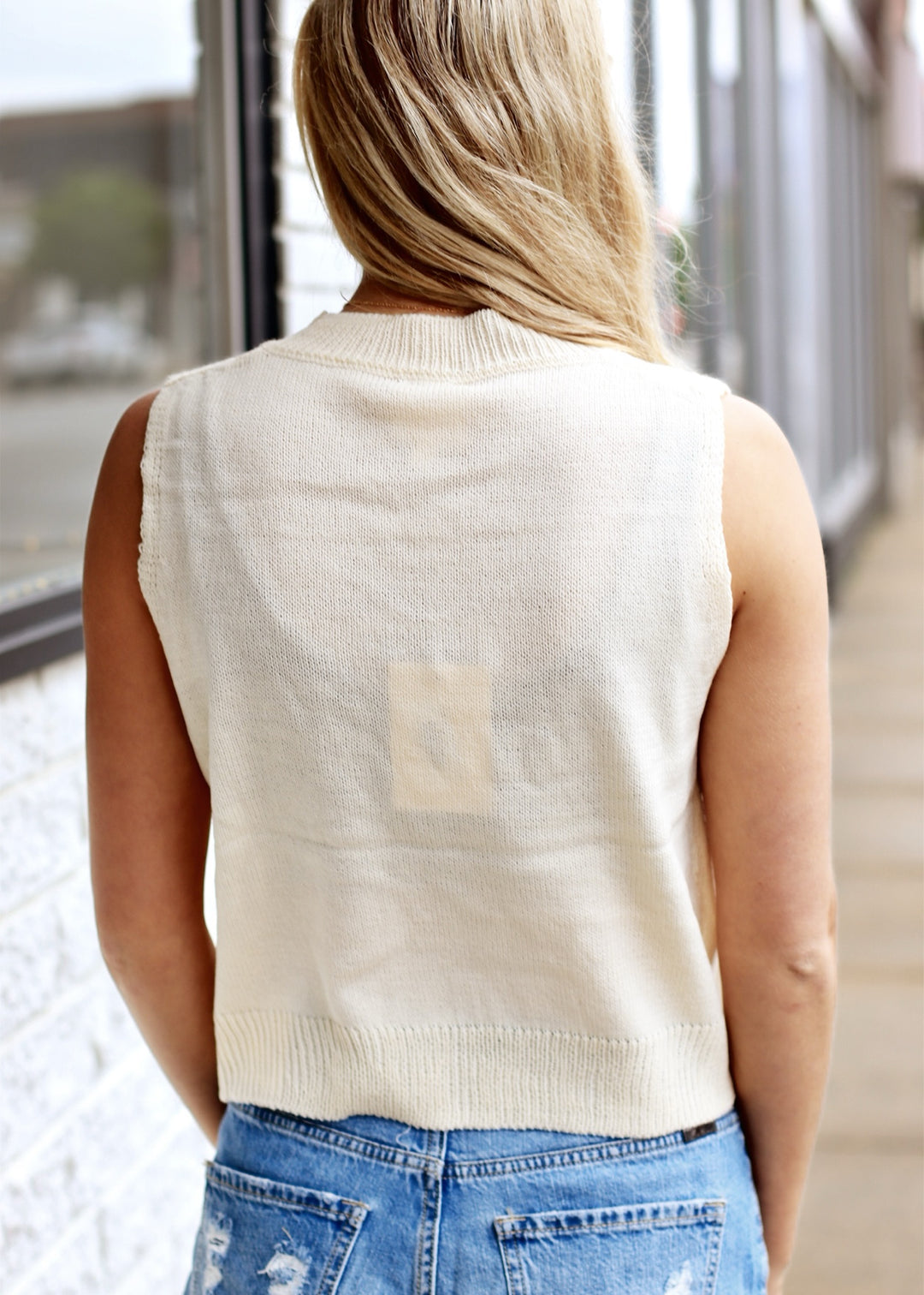 American Heart Sleeveless Top