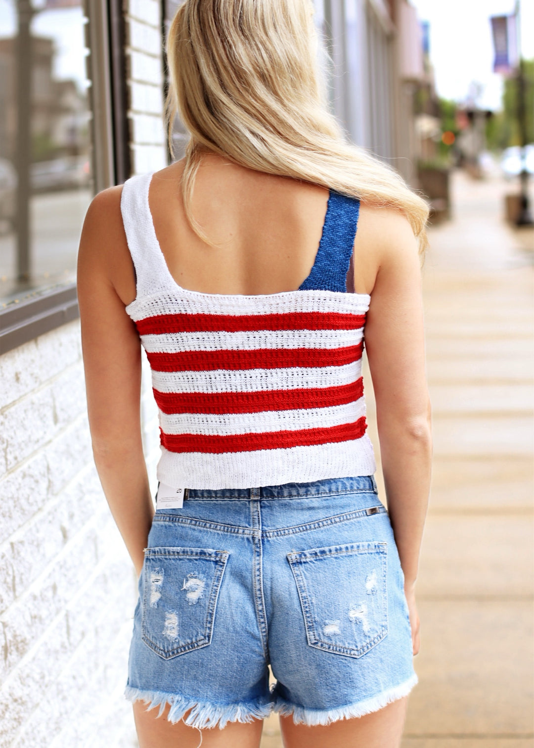 Stars & Stripes Sweater Top