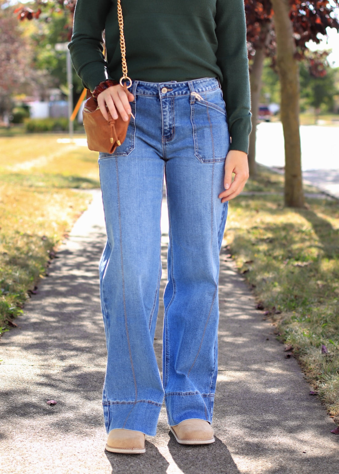 The Camino Wide Leg Jean