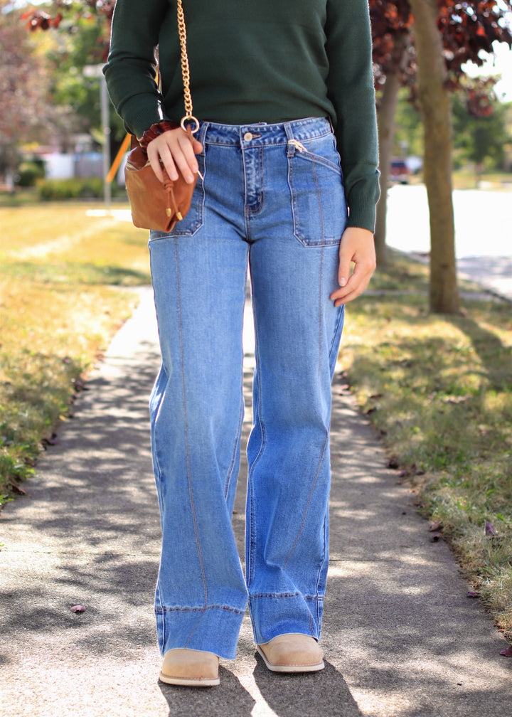 The Camino Wide Leg Jean