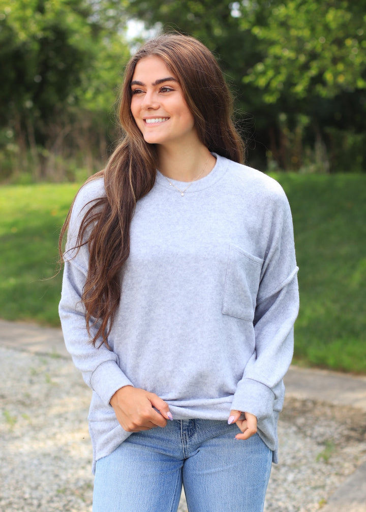 Heather Grey Cozy Melange