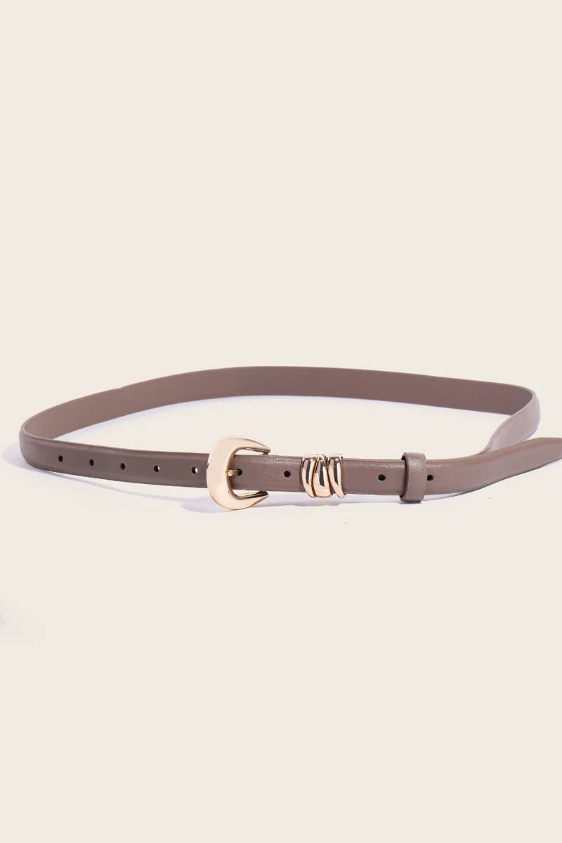 Skinny Fashionable Leather Belt