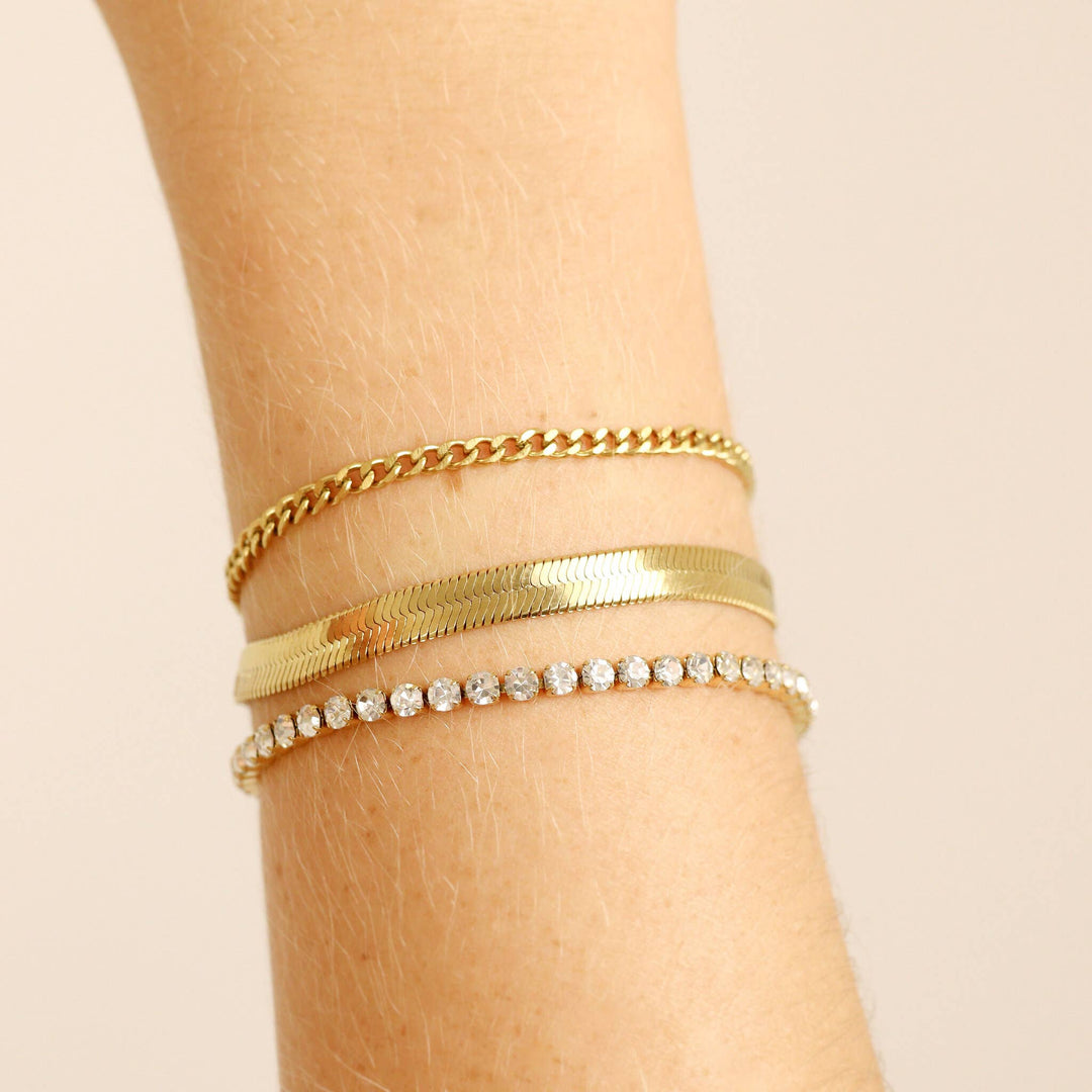 Signature Gold Herringbone Chain