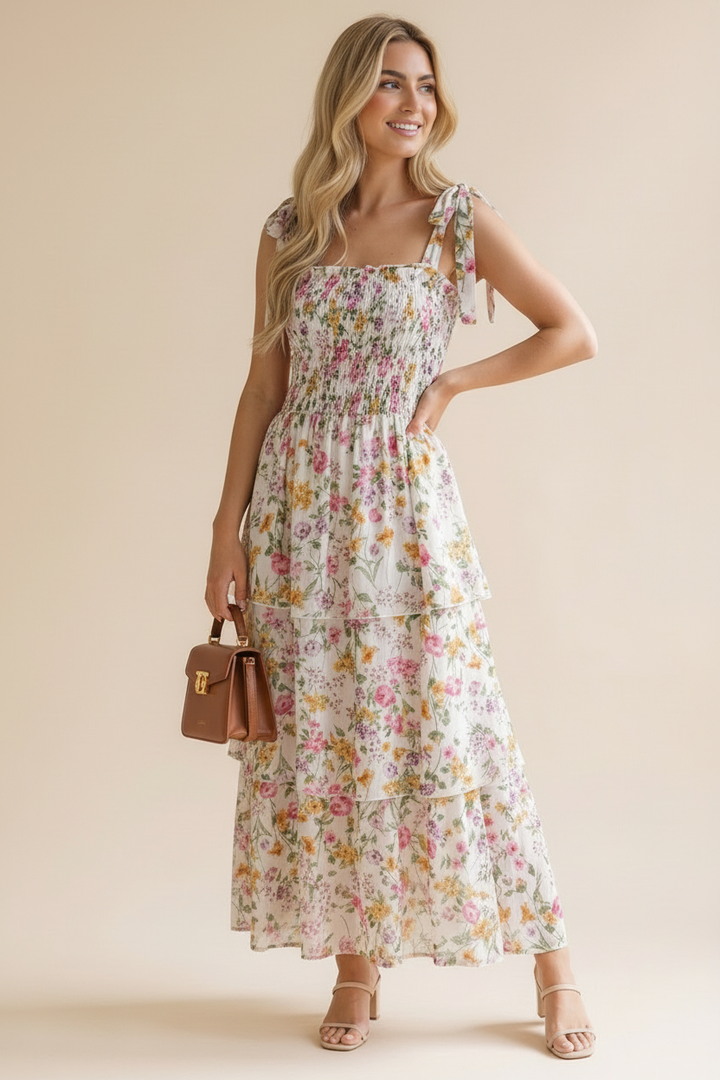 The Meadow Promise Maxi Dress 🌿🤍
