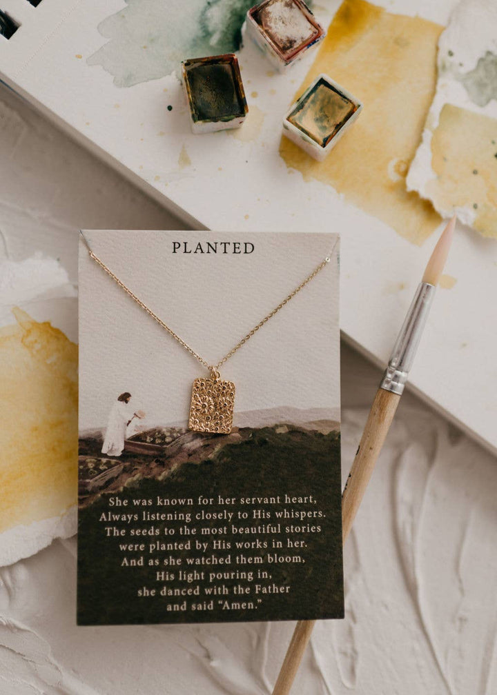 Planted  | Christian Necklace | Minimal Jewelry | Gift