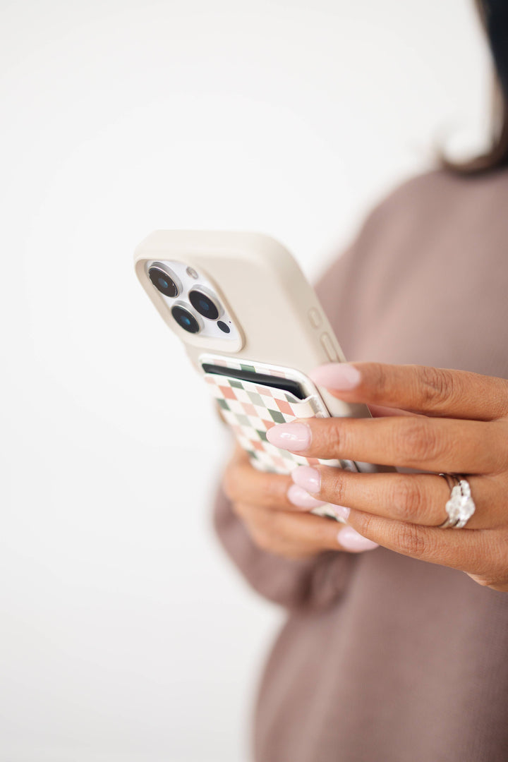 Magnet Phone Wallet, Magnetic card cash wallet