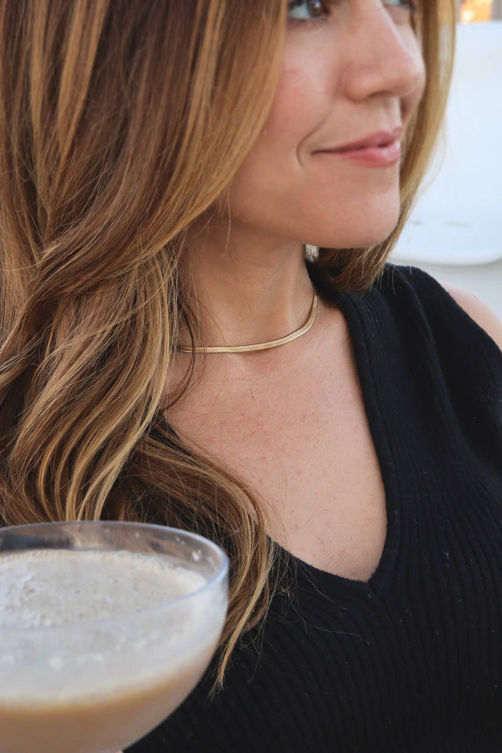 The Aurelia Herringbone Necklace