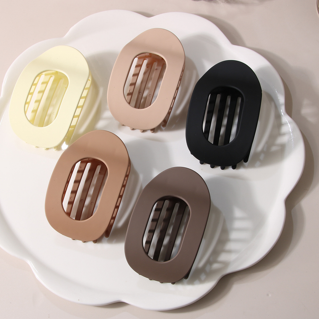 Oval Flat Hair Clip