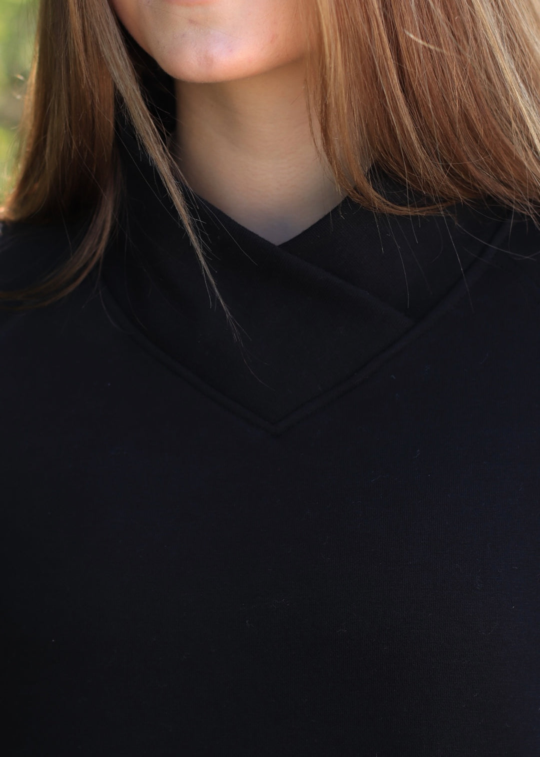 Hearthline Fleece Mock Neck Sweater