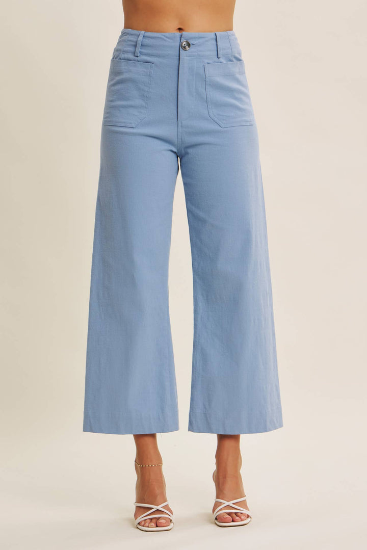 The Bluebird Cotton Ankle Pants