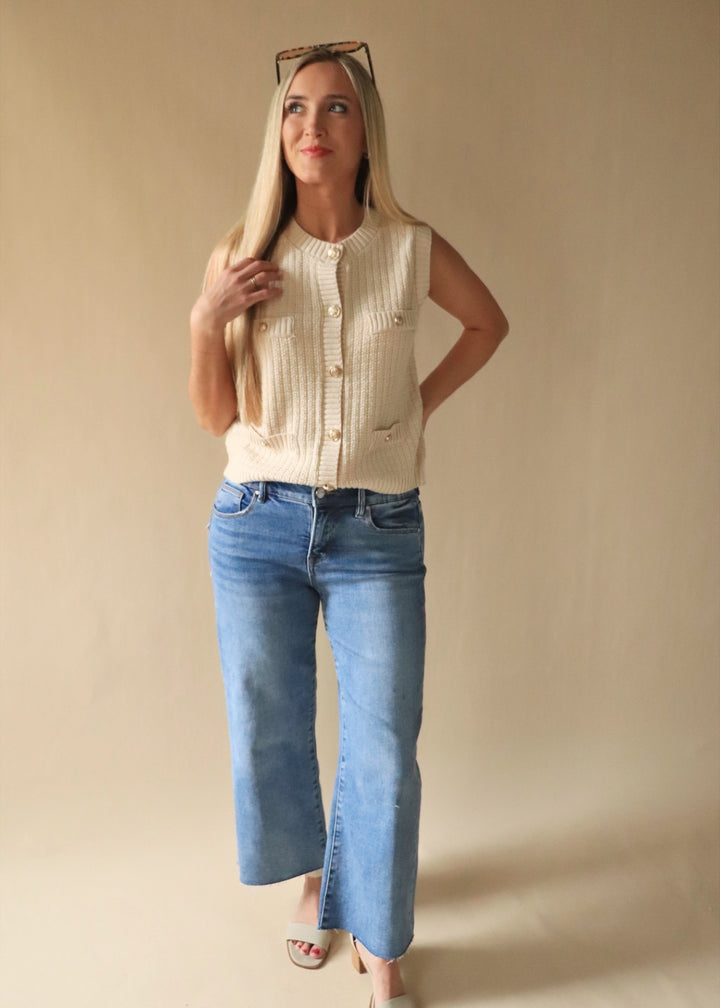 Natural  Gold Charm  Vest