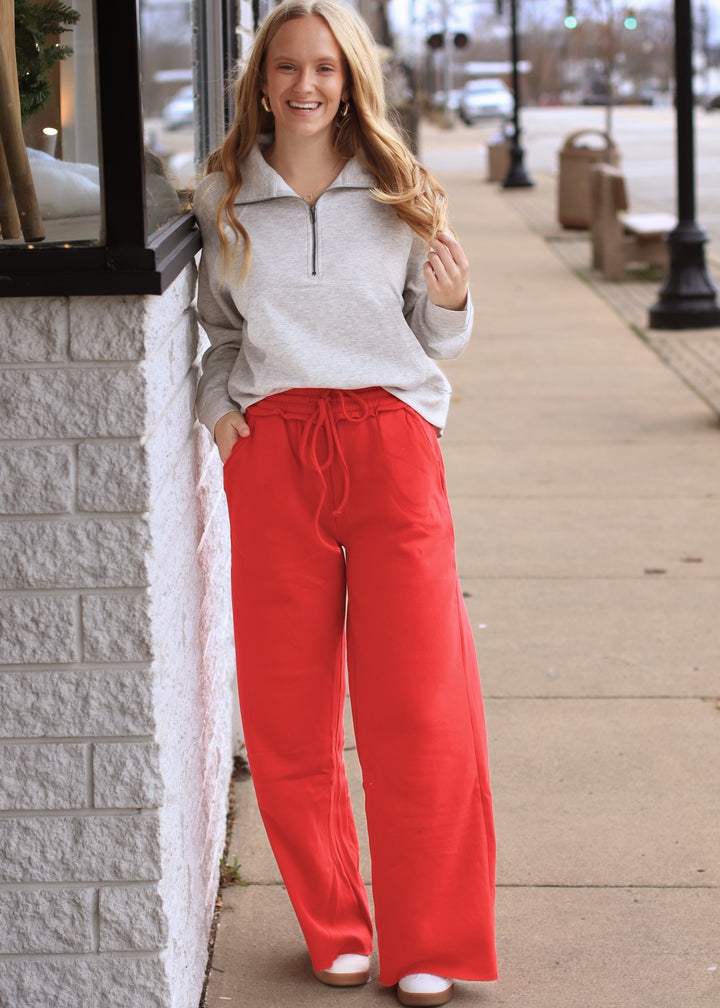 DOORBUSTER The Nest Lounge Pant - Ruby