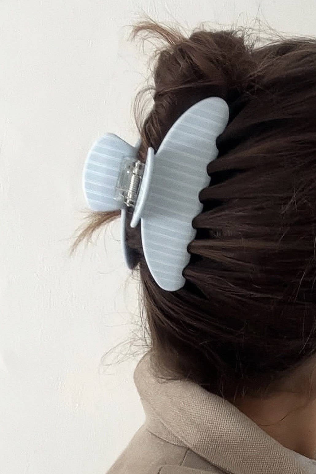 The Pinstripe Jumbo Hair Claw