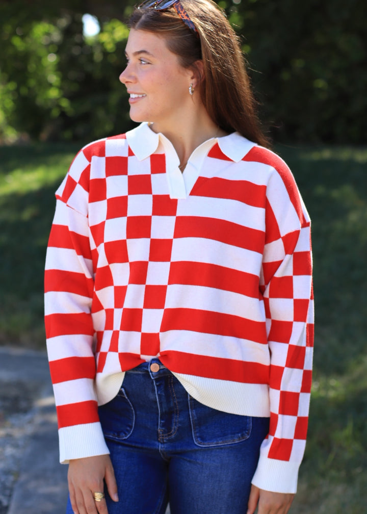 Bethany Collared Sweater