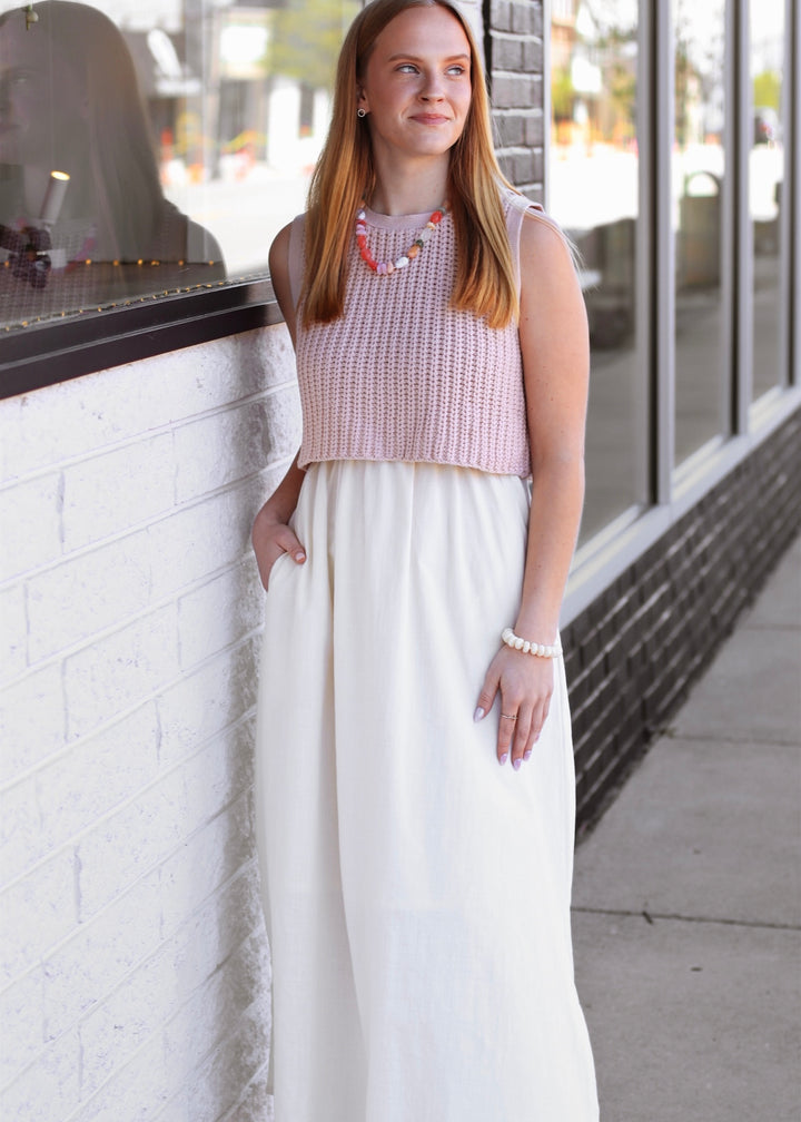 The Peach Sorbet Twofer Dress