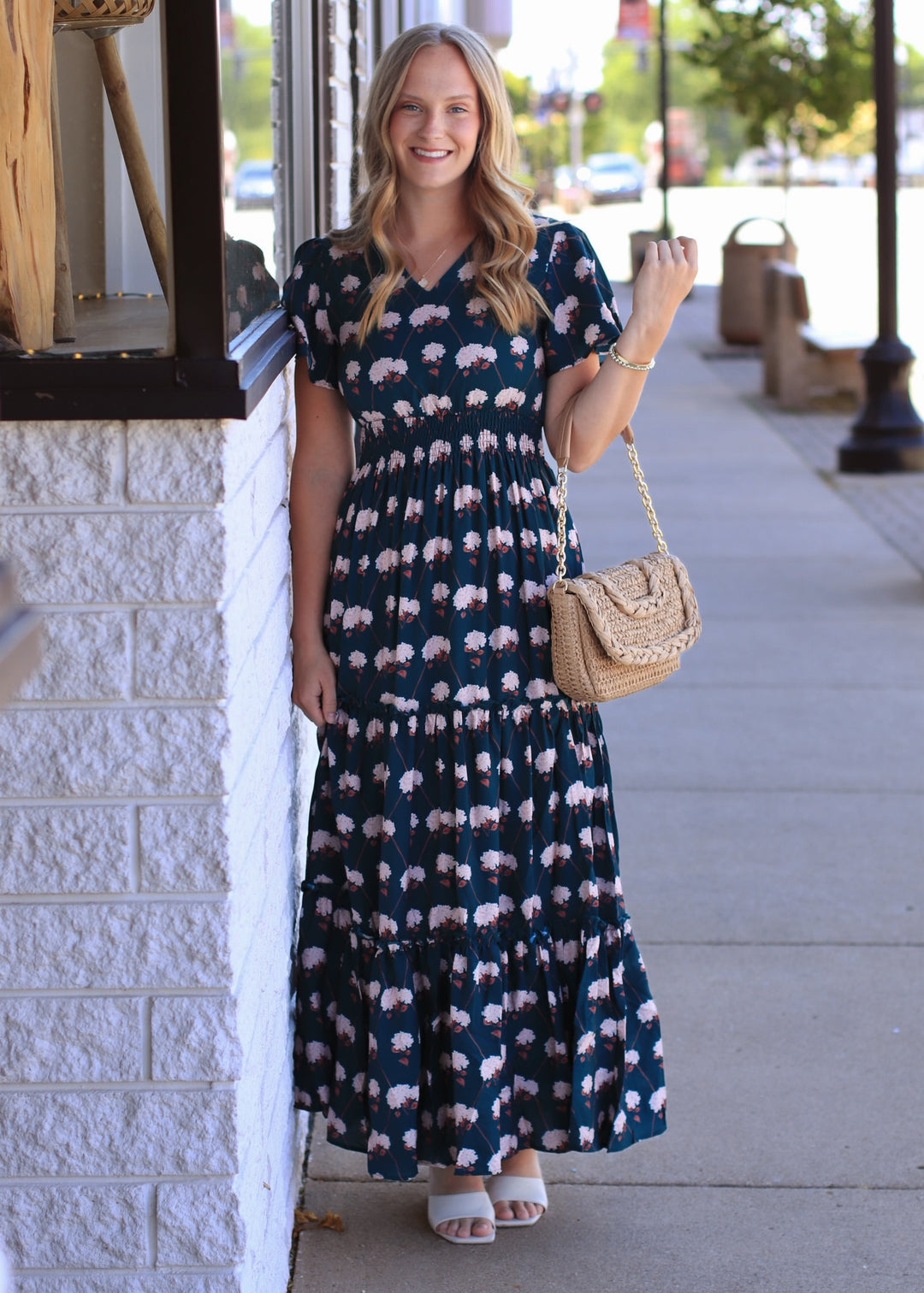 The Eden Dress in Wild Hydrangea