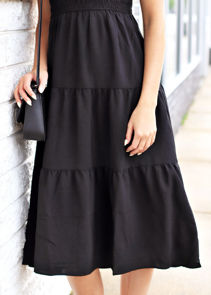 The Drift Dress Flutter Sleeve Maxi