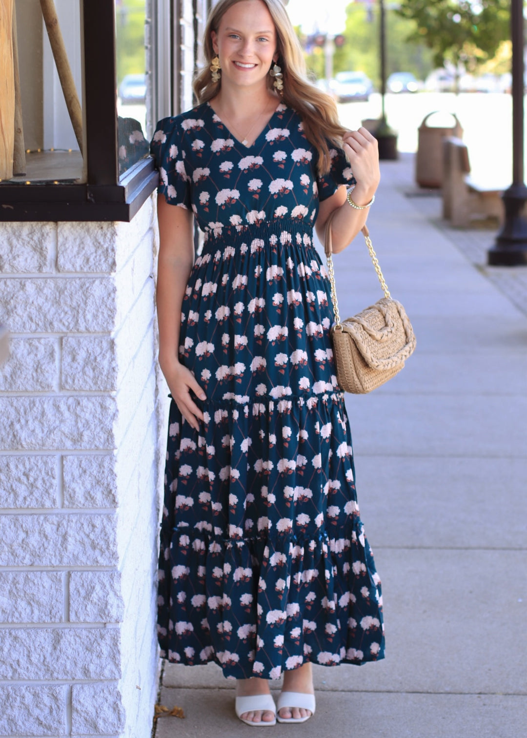 The Eden Dress in Wild Hydrangea