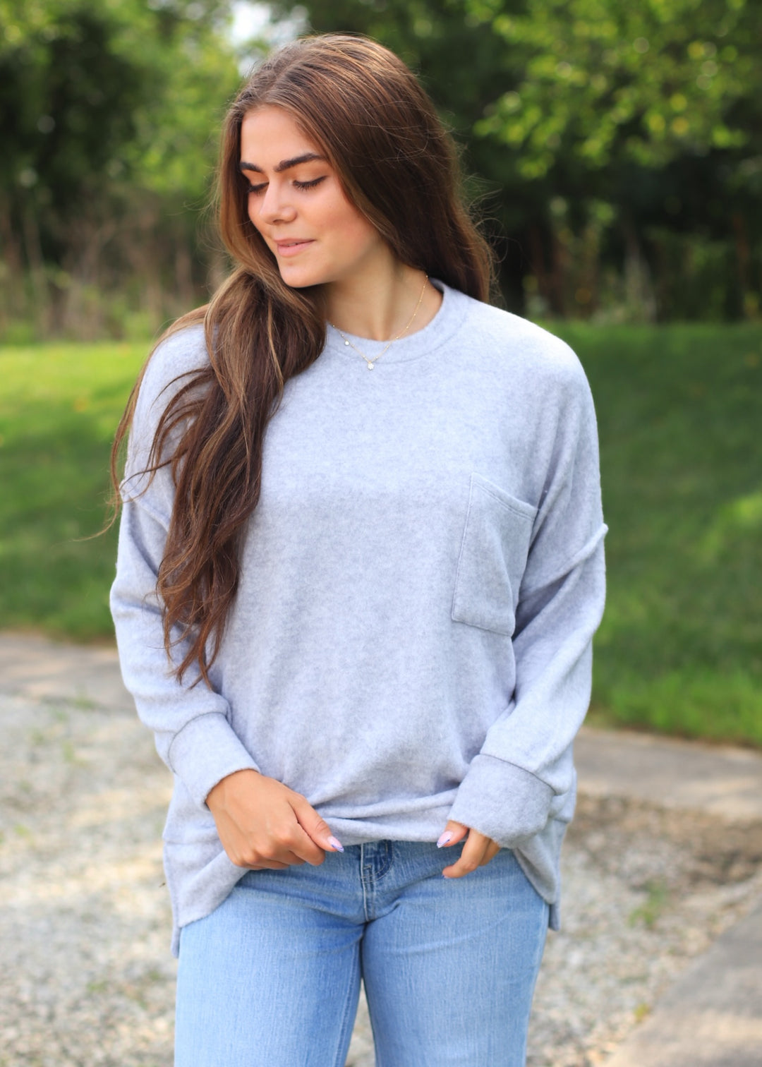 Heather Grey Cozy Melange