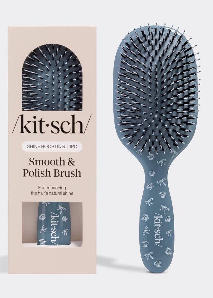Smooth &amp; Polish Brush - Coastal Blue Print
