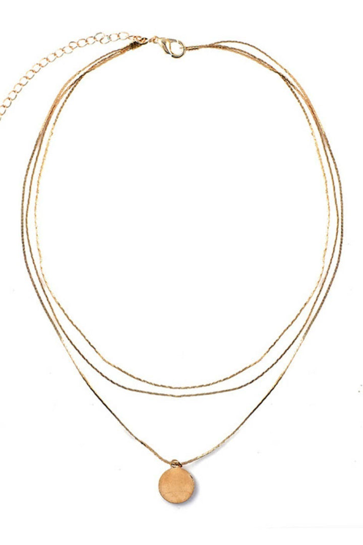 18K Gold Plated Waterproof Stainless Steel Chain Necklace