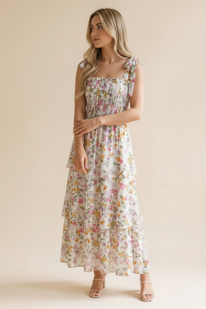 The Meadow Promise Maxi Dress 🌿🤍